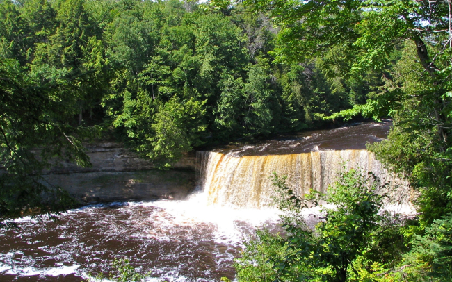Tahquamenon Falls, Michigan's upper Peninsula