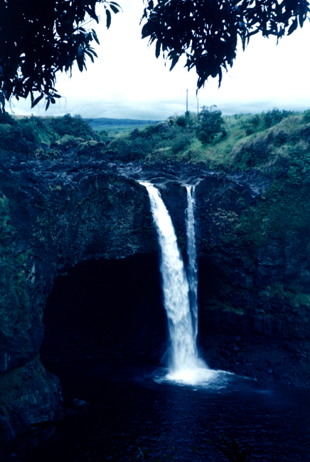 A Hawaiian waterfall