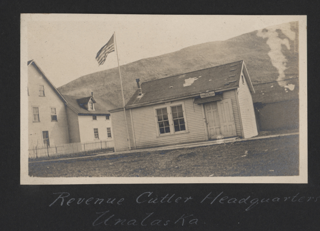 The Revenue Cutter Headquarters at Unalaska