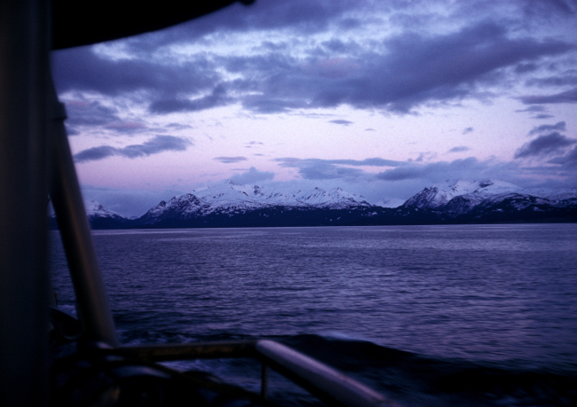 Cook Inlet seen from the PATHFINDER