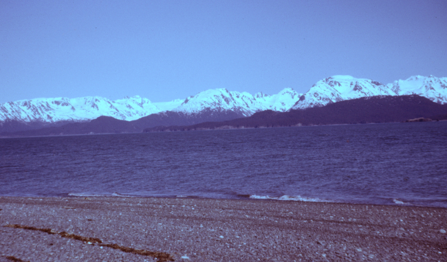 Mountains along Cook Inlet
