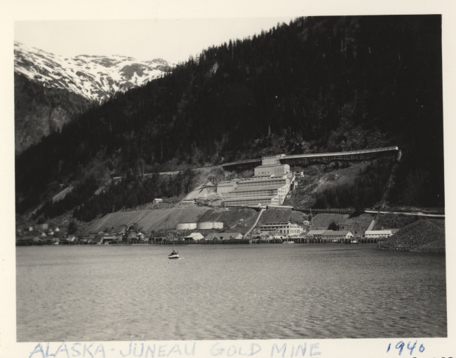 Gold mine at Juneau