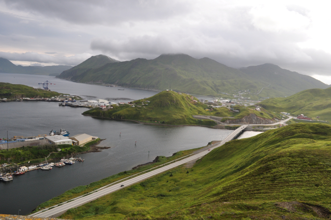 A view of Dutch Harbor