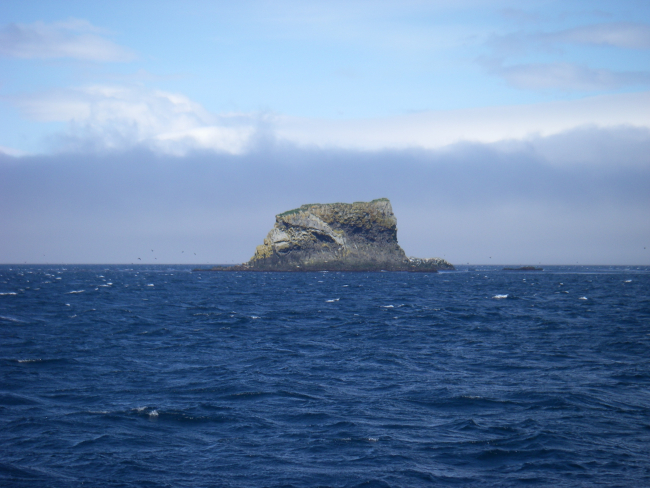 An offshore rock somewhere in SW Alaska