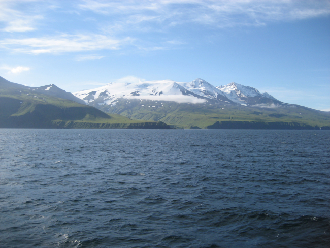 Along the southwest Alaska coast