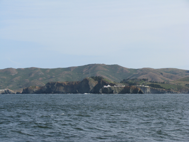 Point Bonita Lighthouse at the north entrance to San Francisco Bay