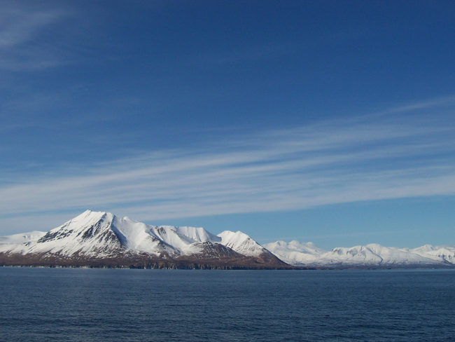 Aleutian Islands or Alaska Peninsula view