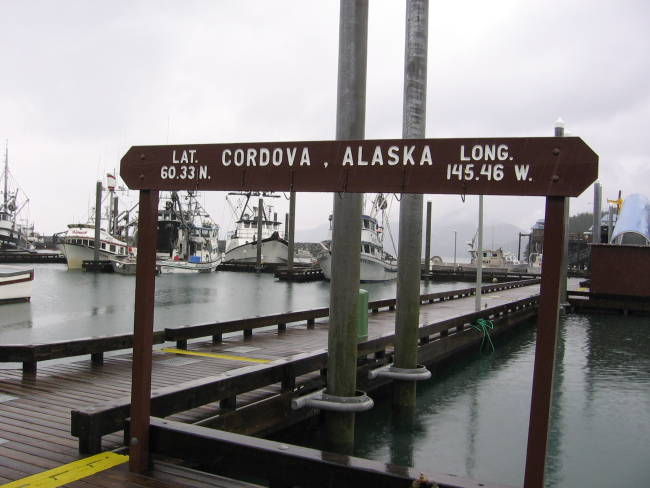 Cordova marina area