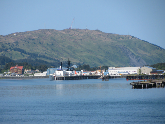 Coast Guard piers at Kodiak