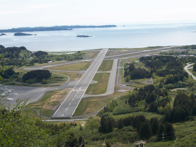 The Kodiak airstrip