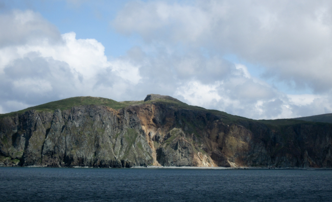 The rugged shores of the Shumagin Islands
