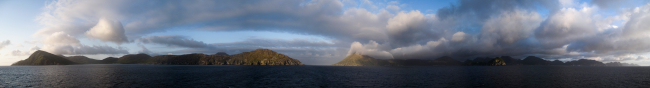 A panorama of the Shumagin Islands