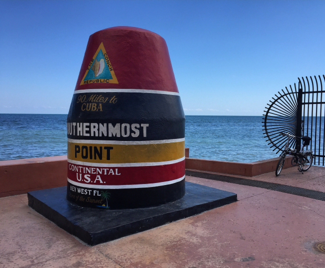 The southernmost point in the continental United States