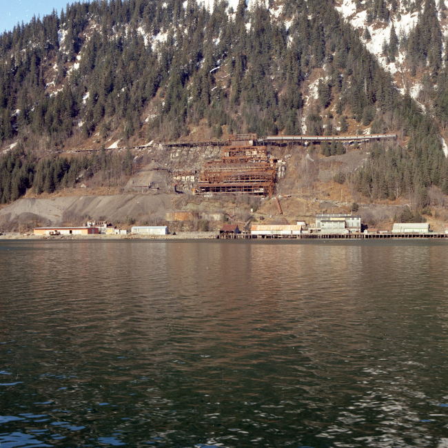 An old goldmine at Juneau