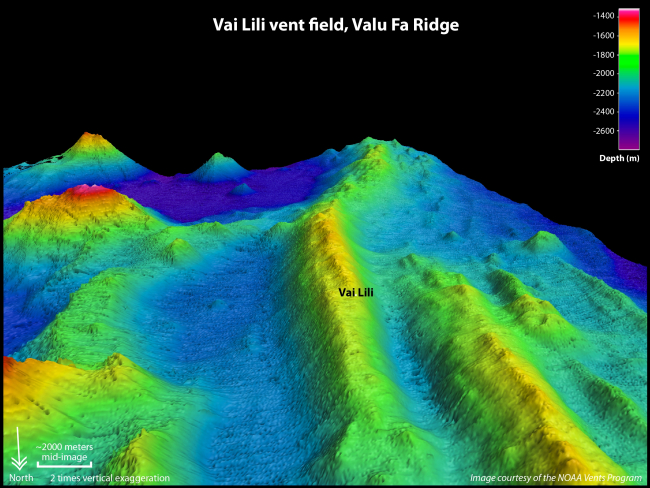 Vai Lili Vent Field and Valu Fa Ridge