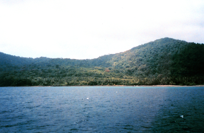 A view of Isla Cocos
