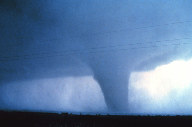 Tornado in mature stage