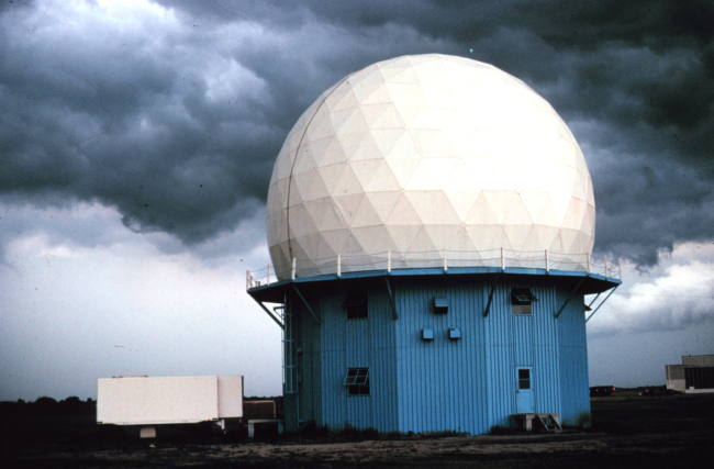 Norman Doppler Radar installation