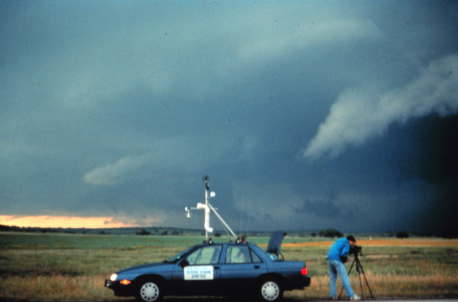 Project Vortex - filming a potentially tornadogenic storm
