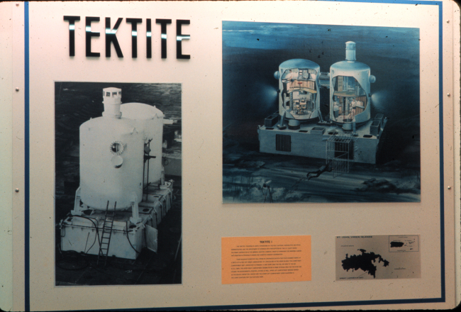 TEKTITE I undersea habitat was built by General Electric in 1969