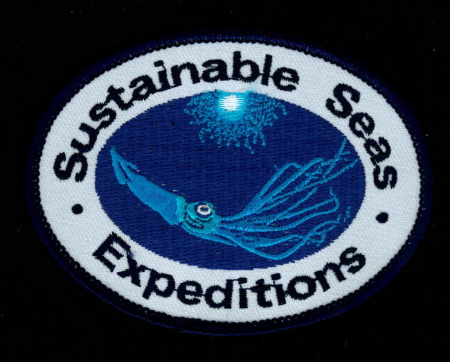 Patch commemorating NOAA's Office of Ocean Exploration participation in theSustainable Seas Expedition
