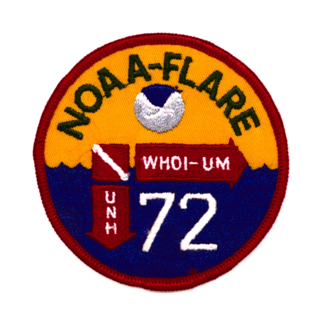 Patch commemorates NOAA participation in FLARE 1972, the Florida AquanautResearch Expedition