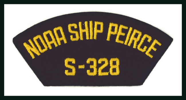 Patch commmemorating NOAA Ship PEIRCE