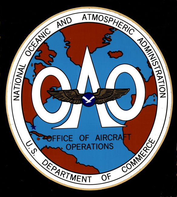 Emblem of NOAA Office of Aircraft Operations, an earlier name of thepresent Aircraft Operations Center