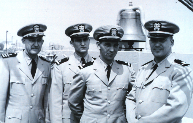 First modern C&GS; Officer Training Class on board the C&GS; Ship EXPLORER, June20, 1960