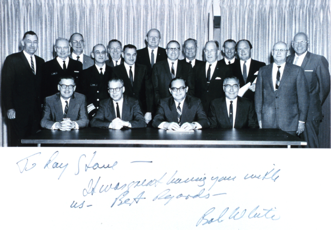 Group photo of Employee Relations Conference at ESSA Headquarters, Rockville,Maryland on May 7, 1968