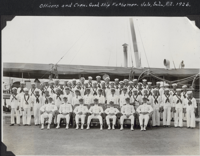 Officers and crew of the C&GS; Ship FATHOMER