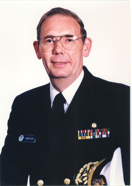 Rear Admiral Christian Andreasen, NOAA Corps (ret