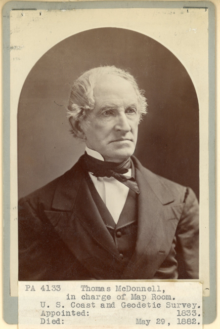 Thomas McDonnell, artificer, appointed under Ferdinand Hassler in 1833
