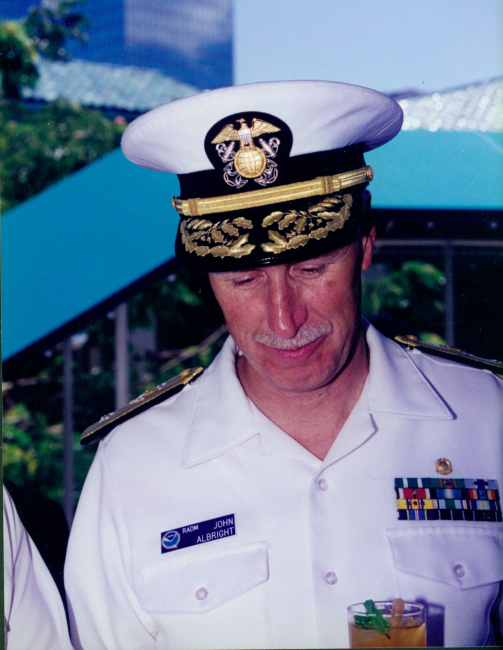 Rear Admiral John Albright, NOAA Corps