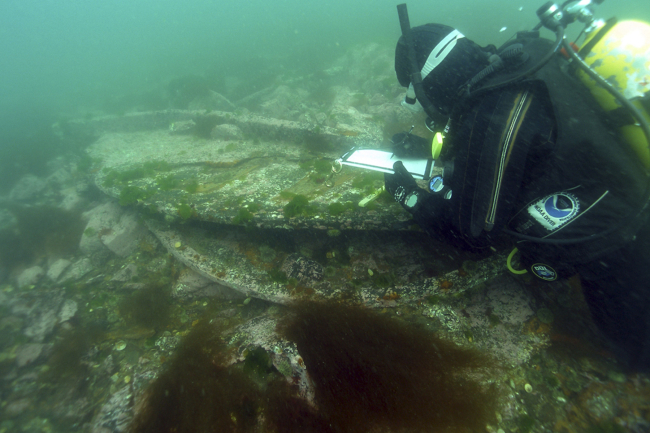 Marine archaeologists from NOAA and the state of Alaska conducted a survey inMay of the wreck of the former U