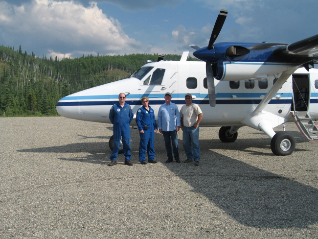 Two National Geodetic Survey field parties combined with crews from the Officeof Marine and Aviation Operations Aircraft Operations Center to perform AirportObstruction Surveys this summer in support of safe navigation at 22 remoteairports in Alaska