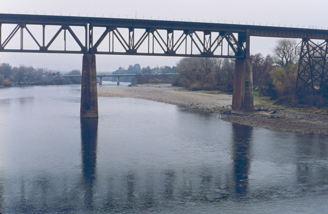 The Sacramento River at Redding, CA