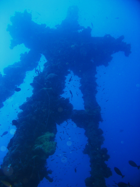 Mast on the Nippo Maru