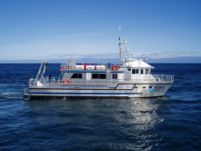 Channel Islands National Marine Sanctuary research vessel SHEARWATER