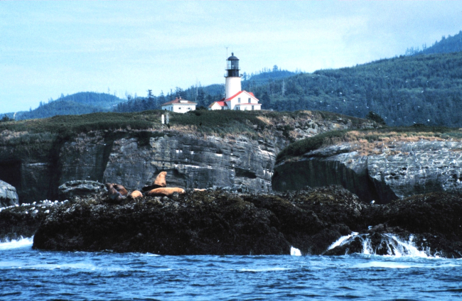 Tatoosh Lighthouse from offshore