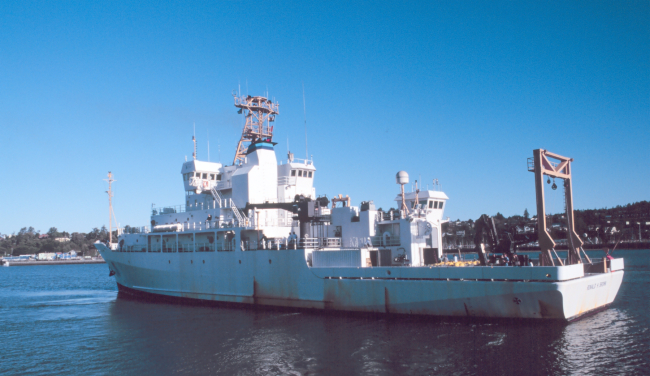 The NOAA Ship RONALD H