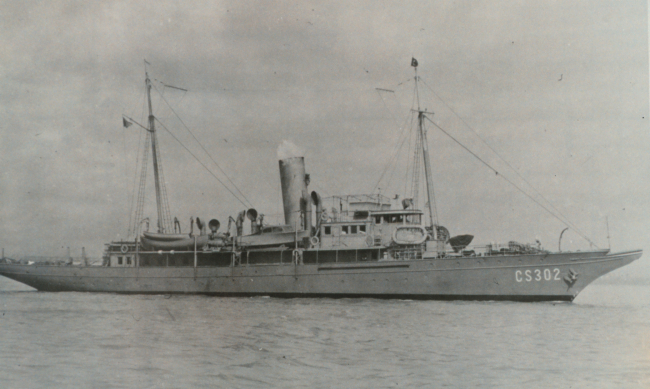The Coast and Geodetic Survey Ship LYDONIA during World War II
