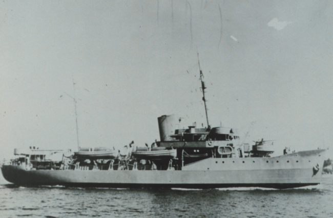 The Coast and Geodetic Survey Ship PATHFINDER in the early days of World War II