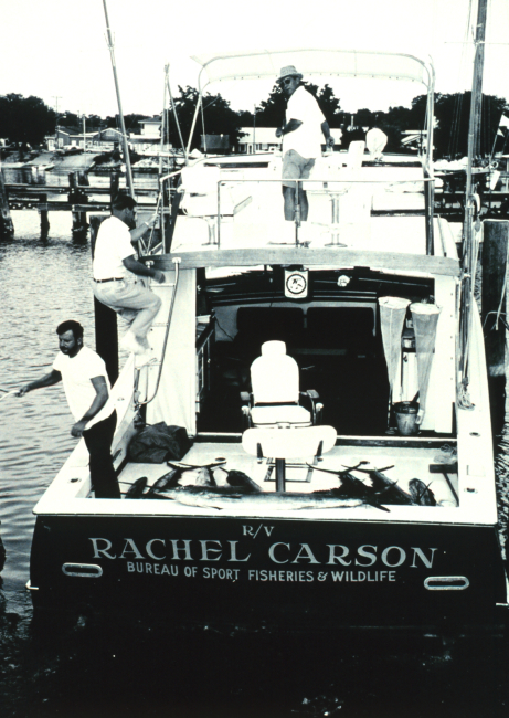 Bureau of Sport Fisheries and Wildlife Service Vessel RACHEL CARSON