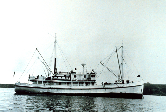 Fish and Wildlife Service Vessel PENQUIN II, used to supply the Pribilof Islands