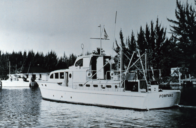 Fish and Wildlife Service Laboratory Boat POMPANO