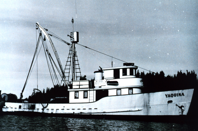 The Fish and Wildlife Service Research Vessel YAQUINA