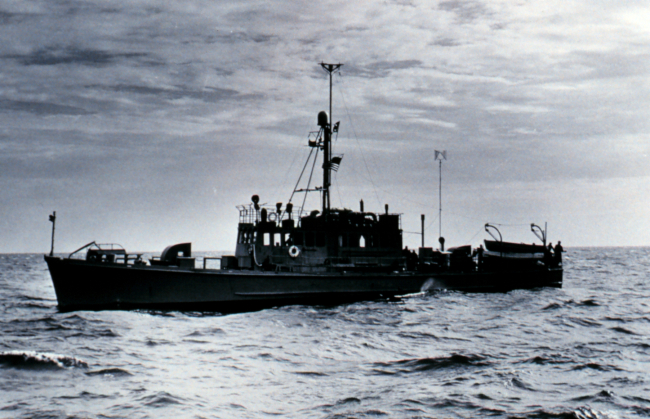 Coast and Geodetic Survey Ship BOWEN, named for William Bowen who lost his lifeattempting to save three drowning shipmates from the Coast and Geodetic SurveyShip SURVEYOR on October 4, 1927, in Resurrection Bay, Alaska
