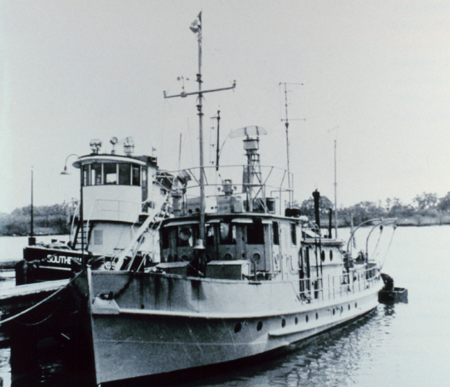 Coast and Geodetic Survey Ship GILBERT at the International Paper Co