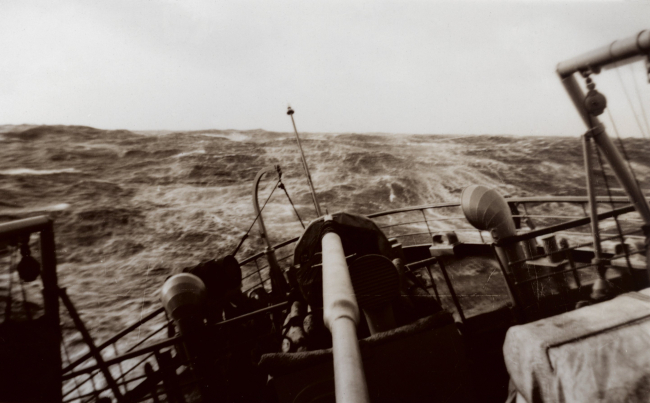 The return home across the Gulf of Alaska on the Coast and Geodetic Survey ShipEXPLORER